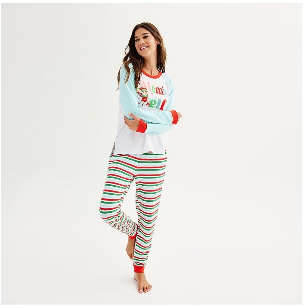 Christmas Pajamas - Cuddl Duds. Medium.